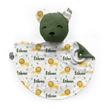 Personalized Bear Lovey | Lion Lullabies