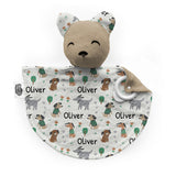 Personalized Bear Lovey | Puppy Love