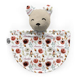 Personalized Bear Lovey | Autumn Bloom