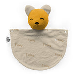 Personalized Bear Lovey | Golden Hues