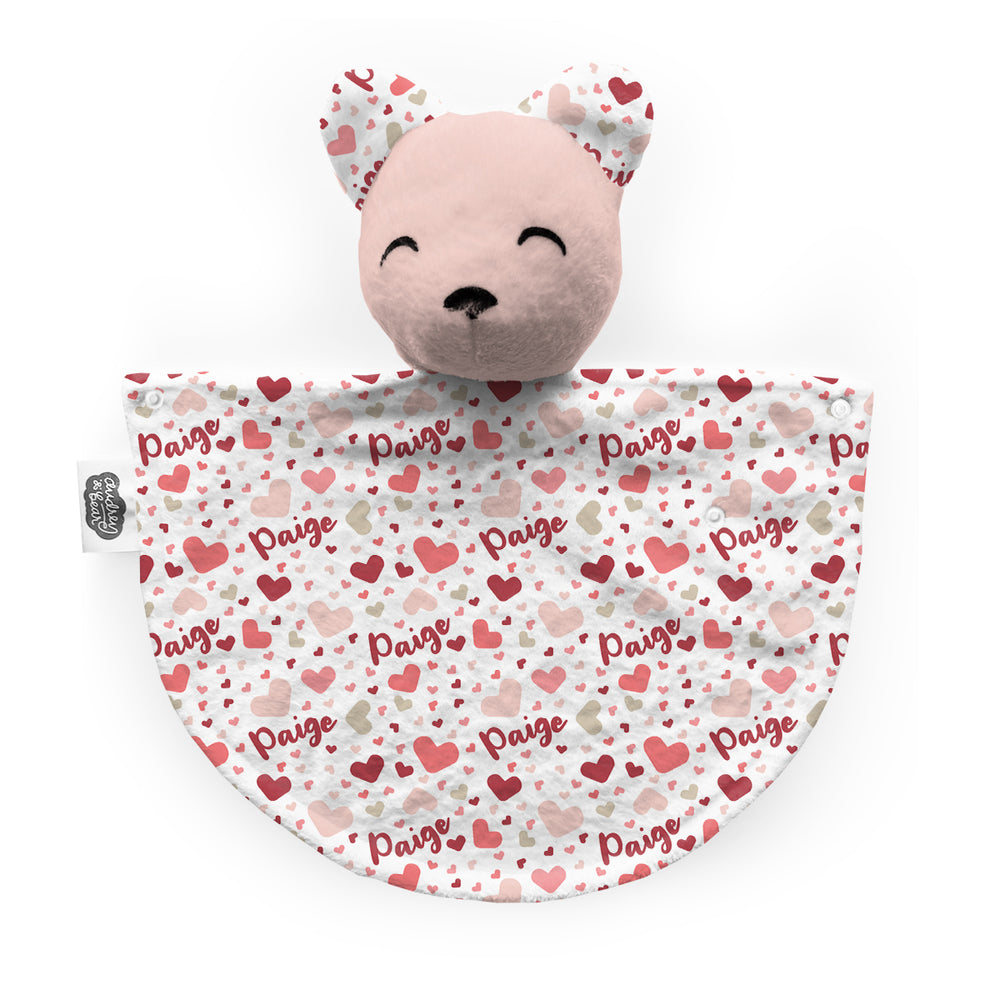 Personalized Bear Lovey | Heartfelt Beginnings