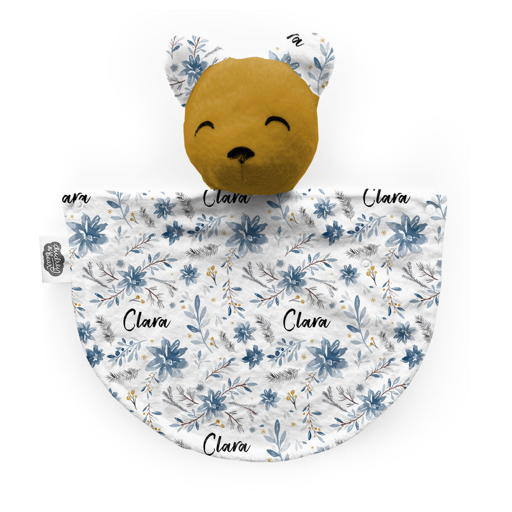 Personalized Bear Lovey | Winter Whispers