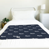 Personalized Big Bear Swaddle Blanket | Captivating Constellations