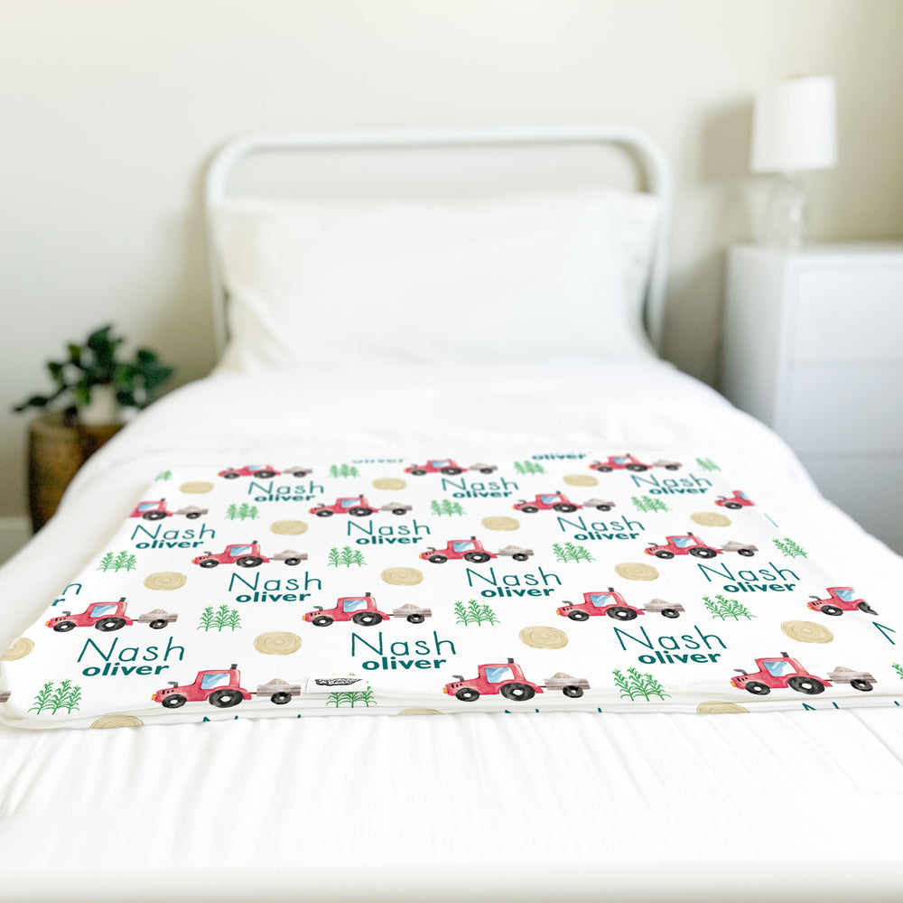 Personalized Big Bear Swaddle Blanket | Harvest Time