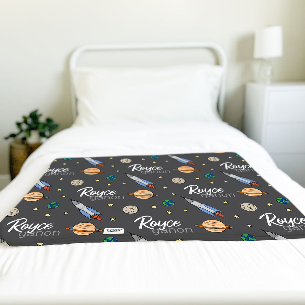 Personalized Big Bear Swaddle Blanket | Lost in Space