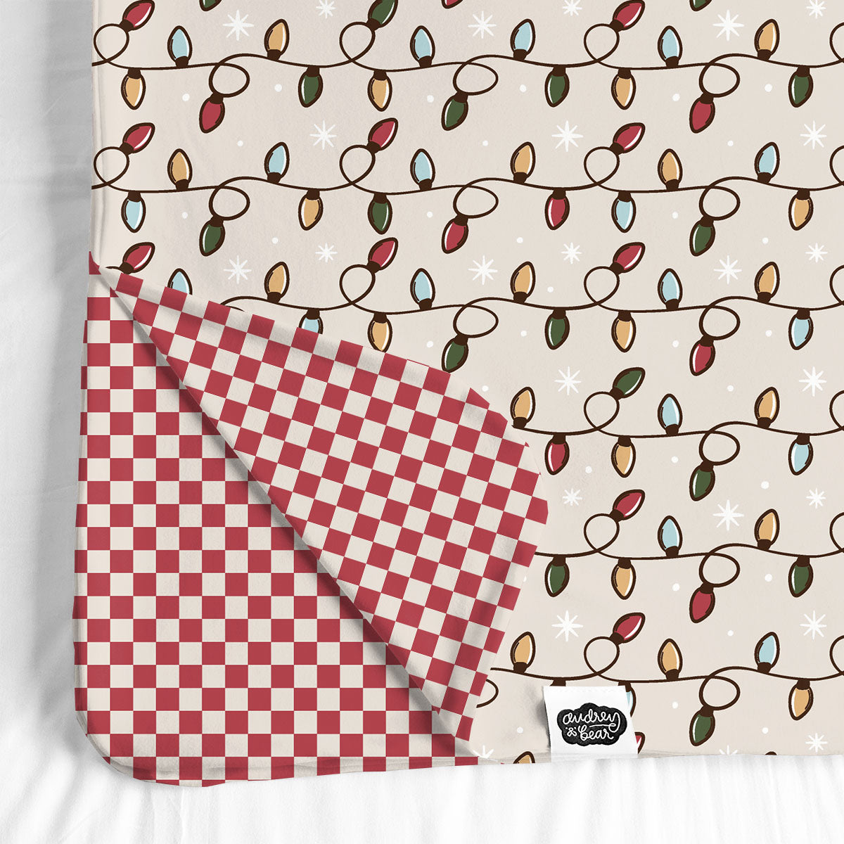 Big Bear Swaddle Blanket | Retro Glow