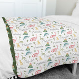 Personalized Big Bear Swaddle Blanket | Dinosaur Dreams