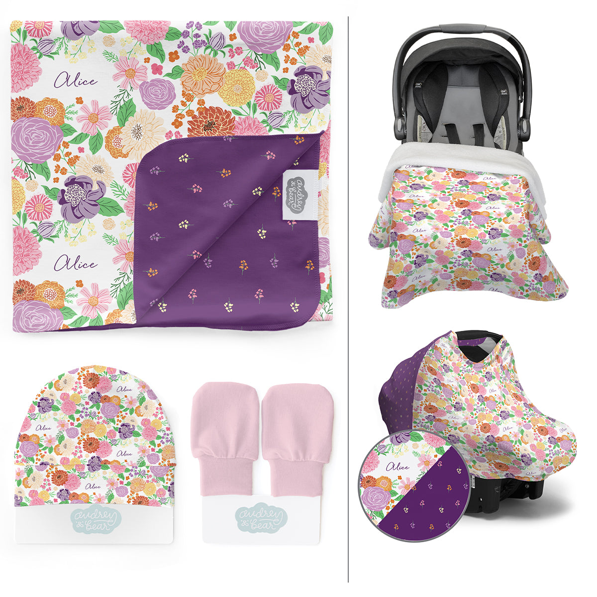 Personalized Take Me Home Bundle | Bursting Blooms