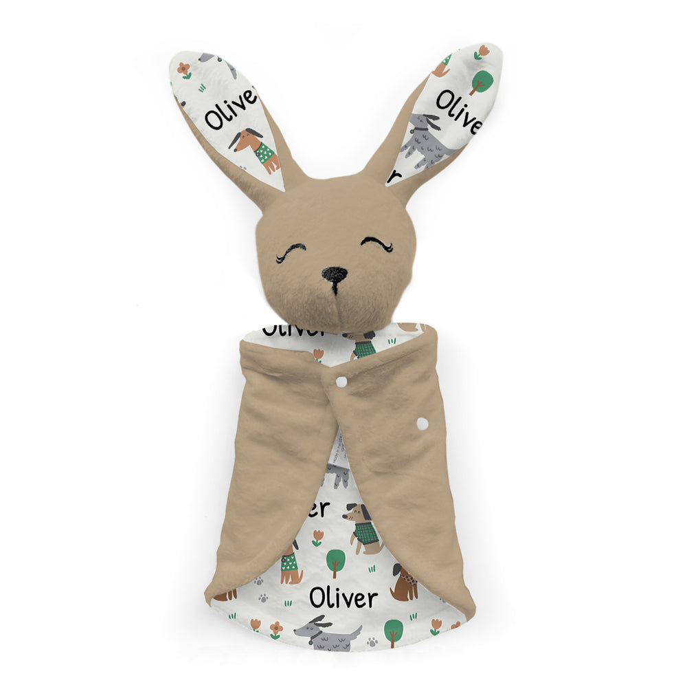 Personalized Bunny Lovey | Puppy Love