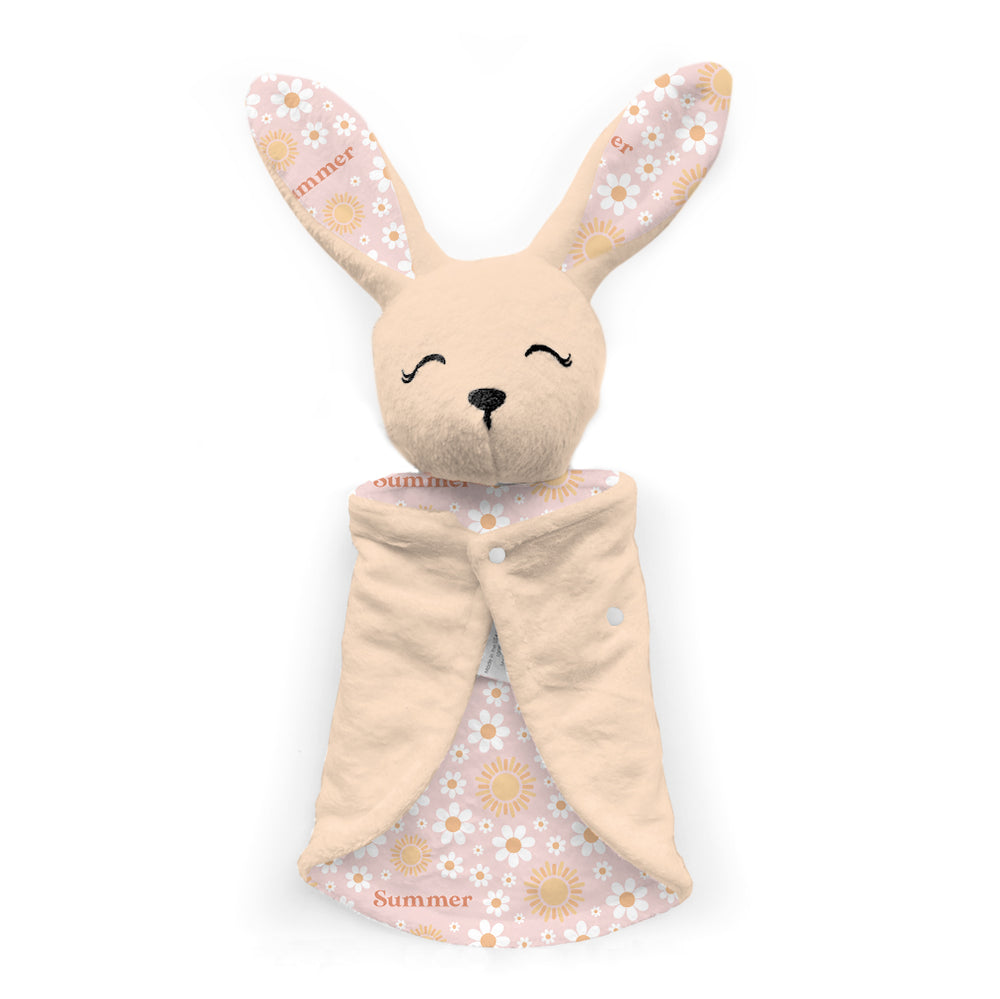 Personalized Bunny Lovey | Sunny Daisies