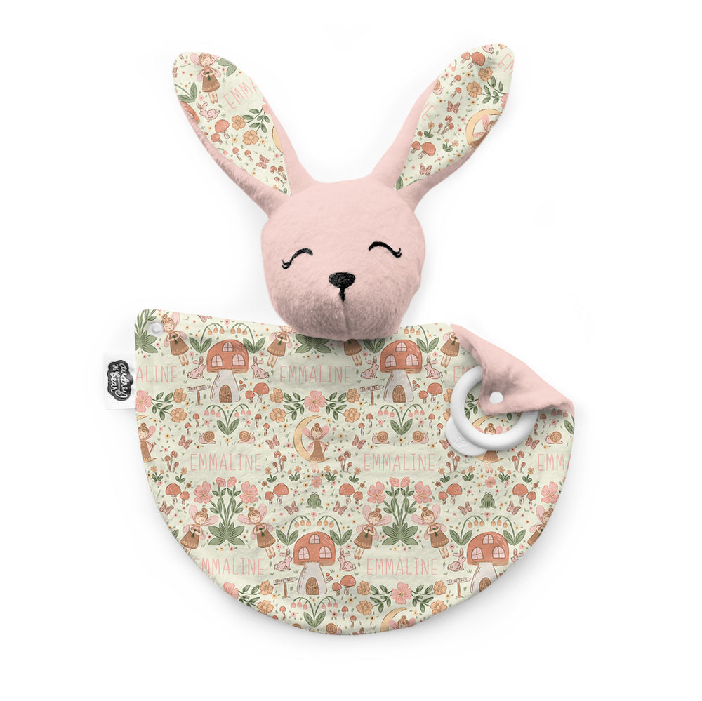 Personalized Bunny Lovey | Fairyland Garden