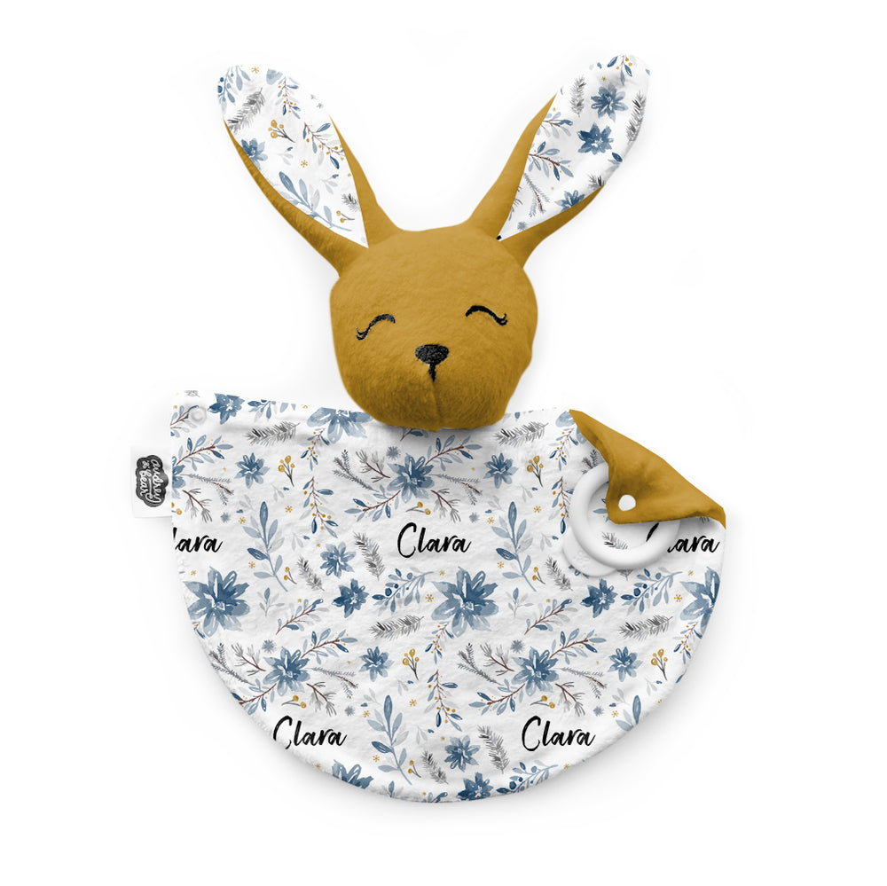Personalized Bunny Lovey | Winter Whispers