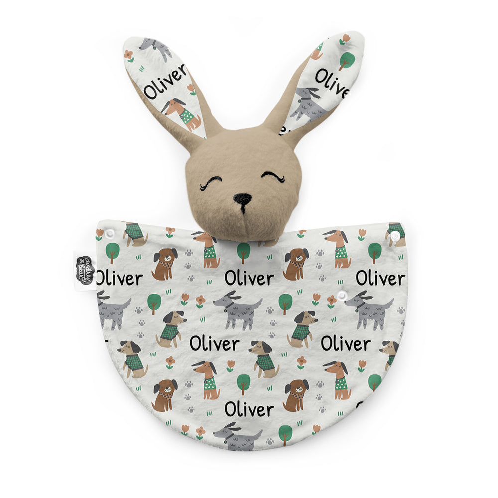 Personalized Bunny Lovey | Puppy Love