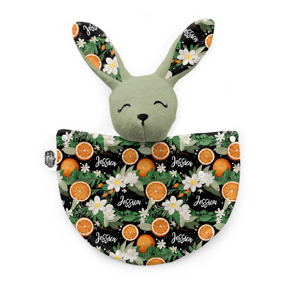 Personalized Bunny Lovey | Citrus Blossom