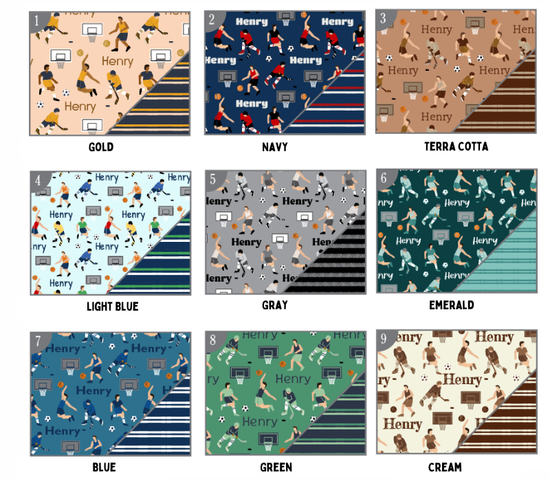 a bunch of different types of fabric