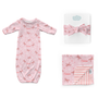 Personalized Newborn Bundle | Candy Cane bows