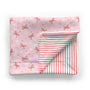 Baby Minky Blanket | Candy Cane bows
