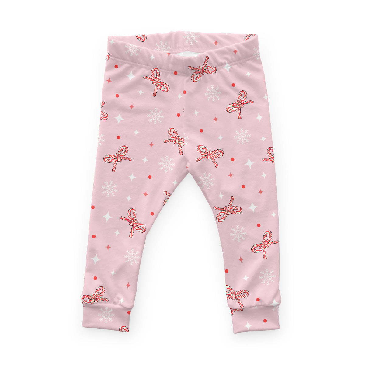 Cloudwear {Baby + Kids Loungewear} | Candy Cane bows