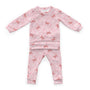 Cloudwear {Baby + Kids Loungewear} | Candy Cane bows