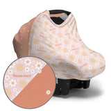 Personalized Car Seat Cover | Sunny Daisies