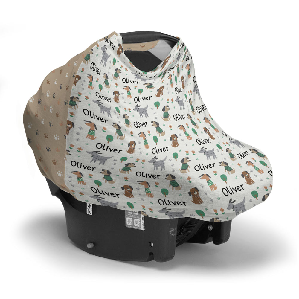 Personalized Car Seat Cover | Puppy Love