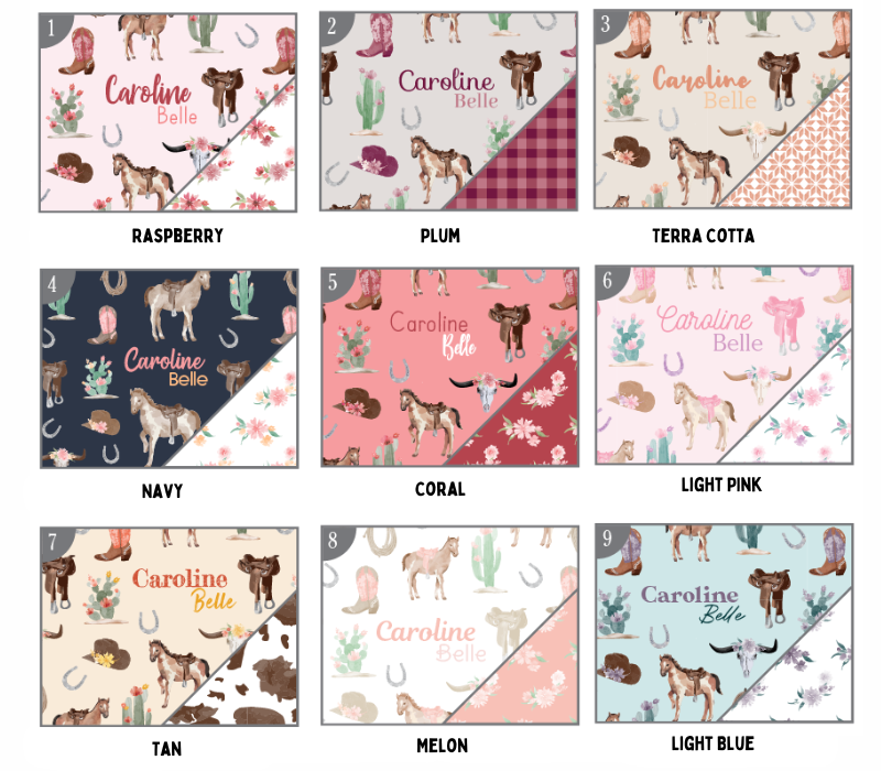 a bunch of different types of fabric