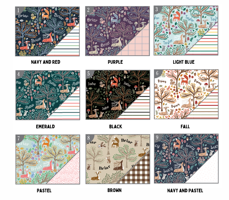 a bunch of different patterns on a sheet of paper