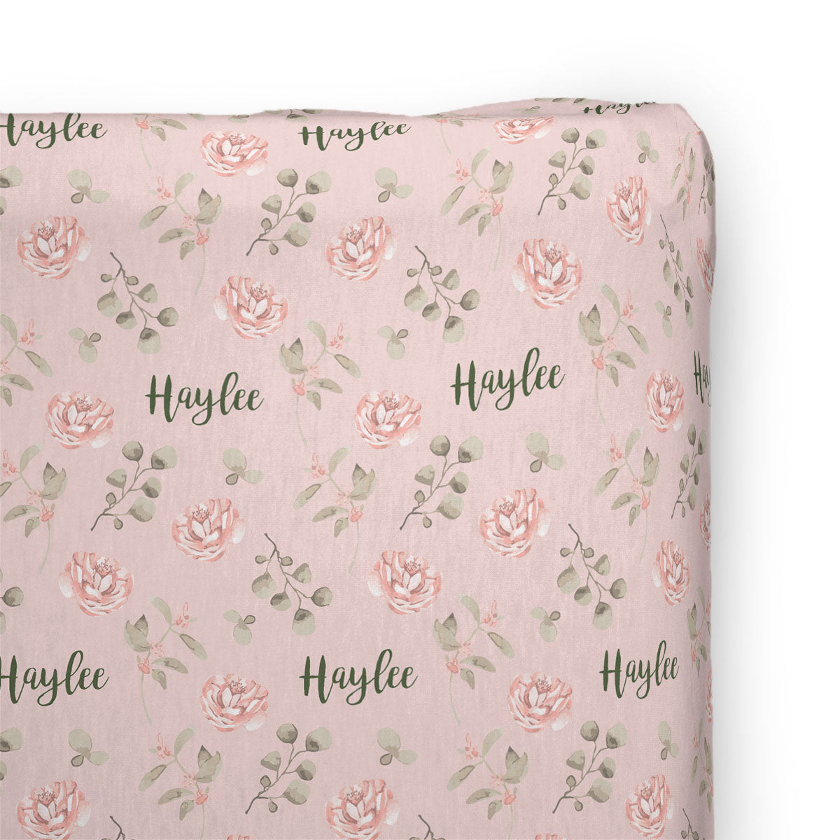 Personalized Changing Pad Cover | Country Floral
