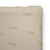 Personalized Changing Pad Cover | Golden Hues
