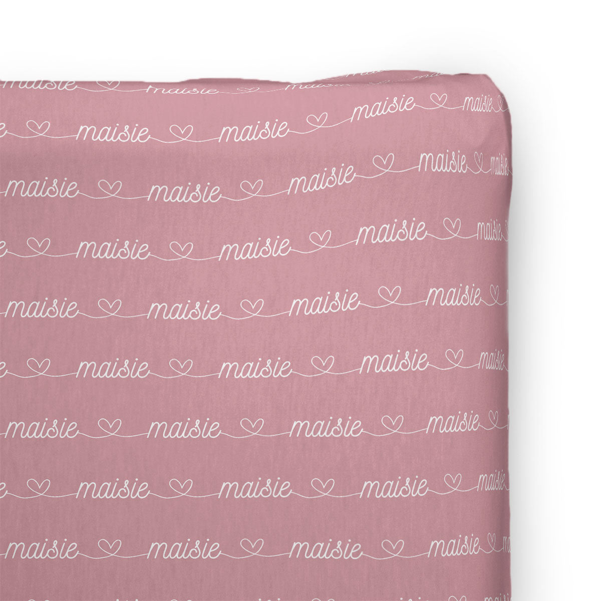Personalized Changing Pad Cover | Simple and Sweet