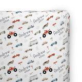 Personalized Changing Pad Cover | Speedway