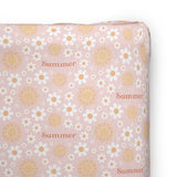 Personalized Changing Pad Cover | Sunny Daisies