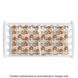 Personalized Changing Pad Cover | Autumn Floral (Cate & Rainn Design)