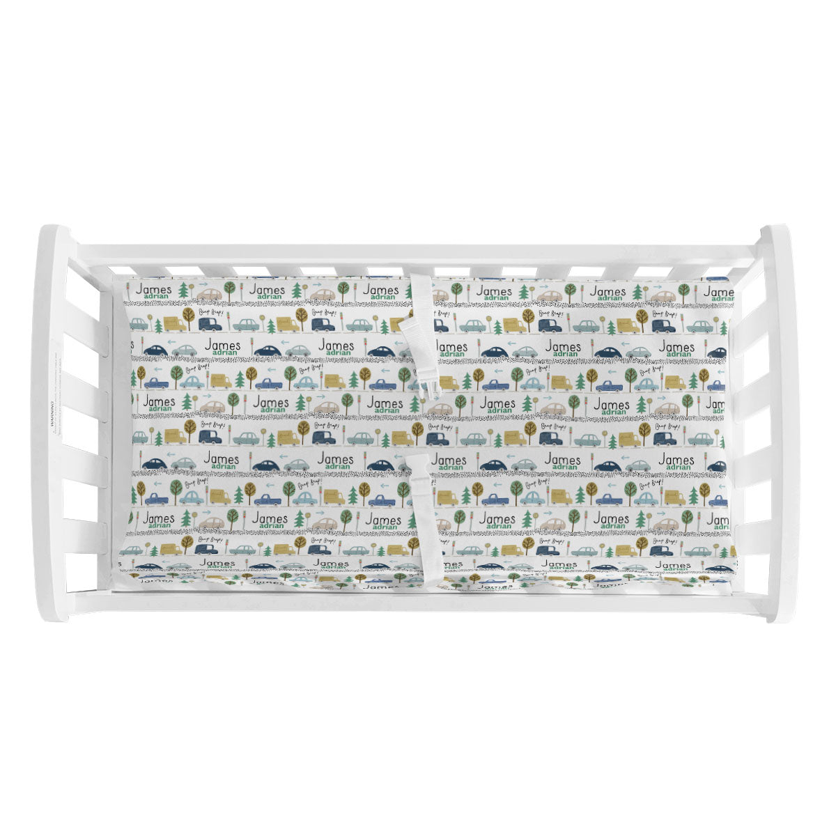 Personalized Changing Pad Cover | City Slicker