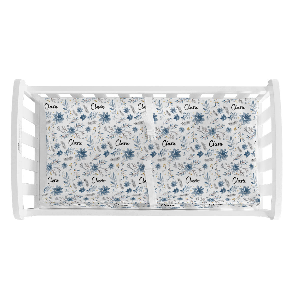 Personalized Changing Pad Cover | Winter Whispers