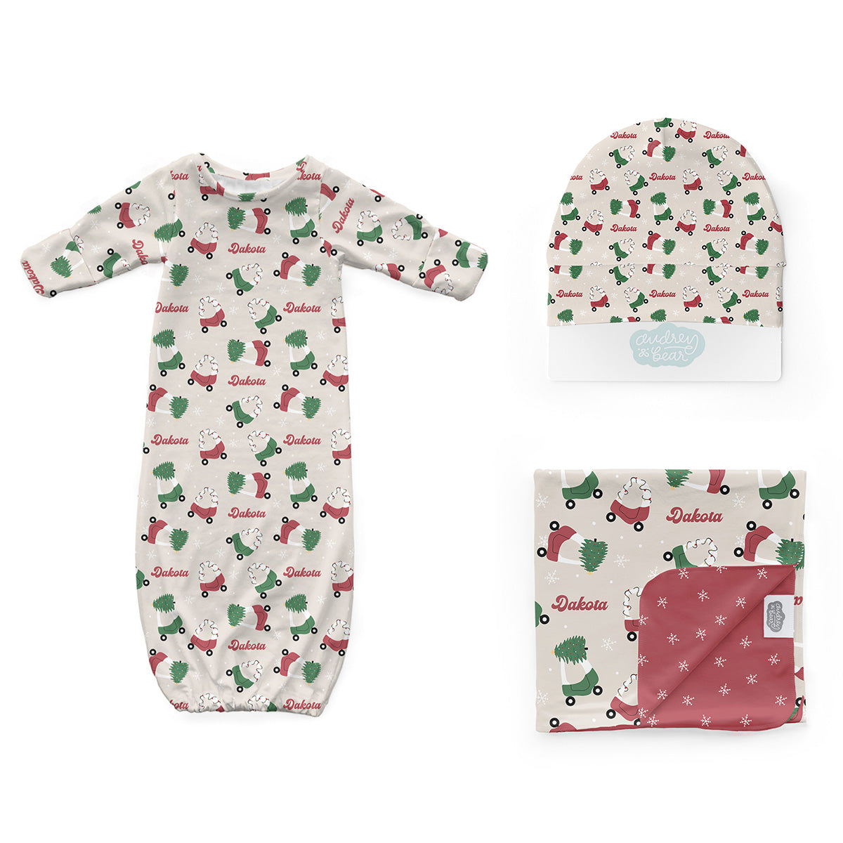 Personalized Newborn Bundle | Cozy Coupes