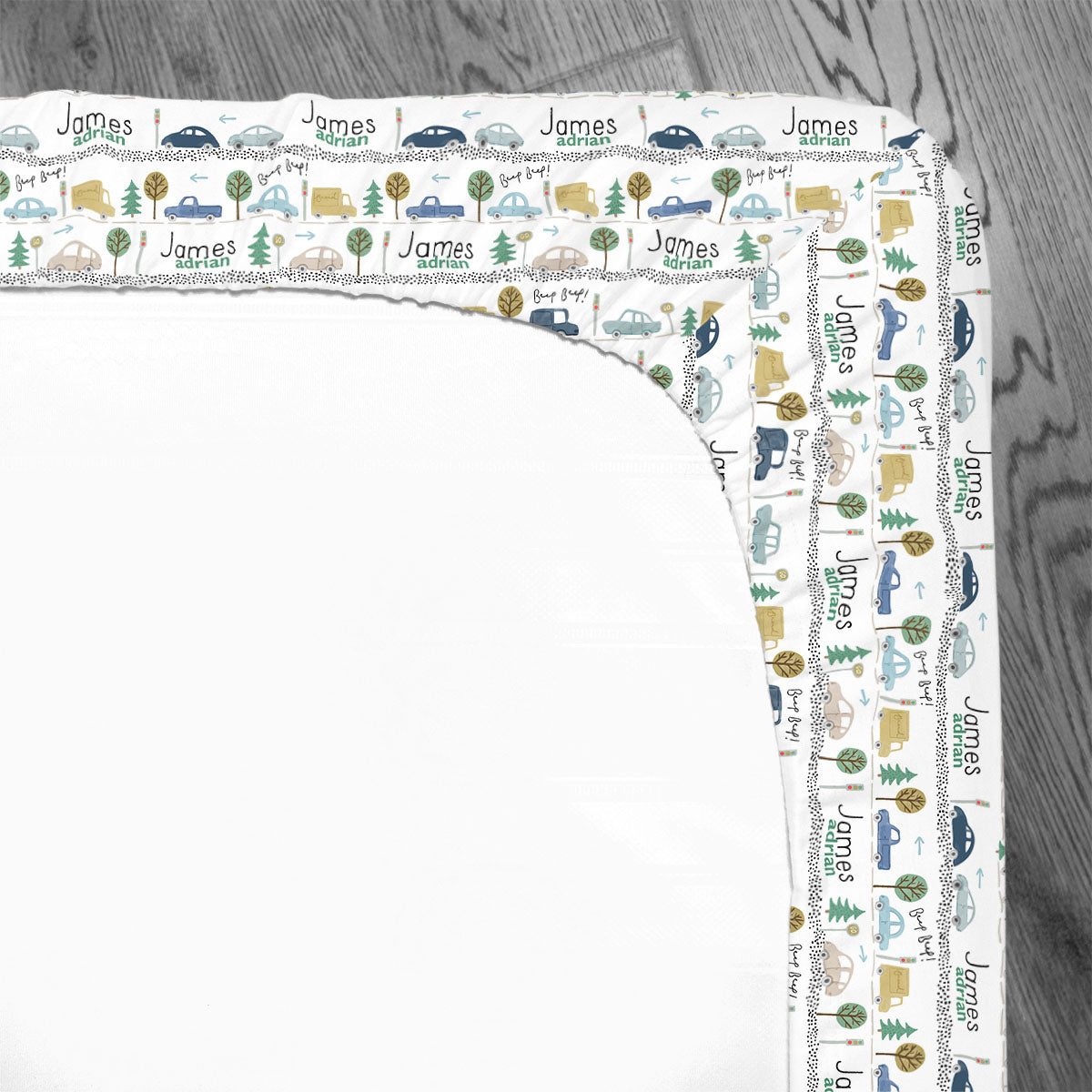 Personalized Crib Sheet | City Slicker