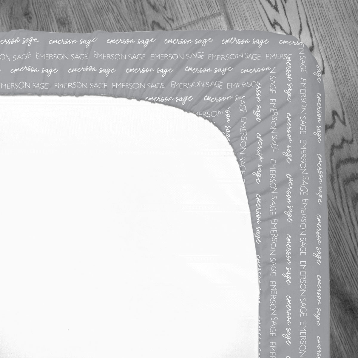 Personalized Crib Sheet | Classic Multi-Font