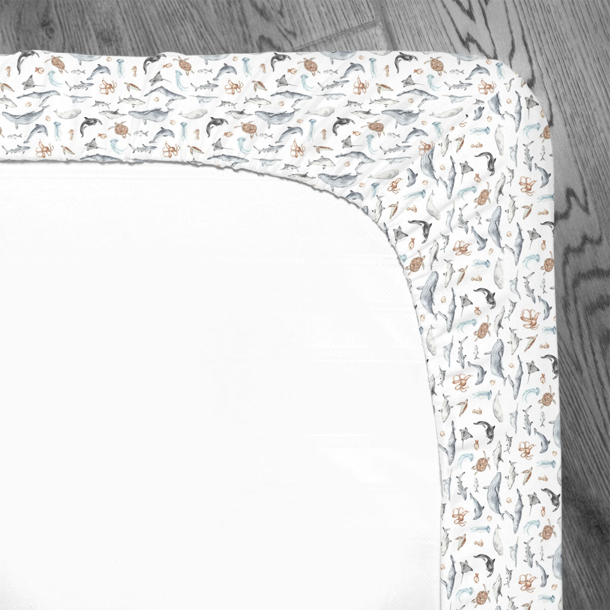 Personalized Crib Sheet | Ocean Explorer