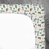 Personalized Crib Sheet | Puppy Love