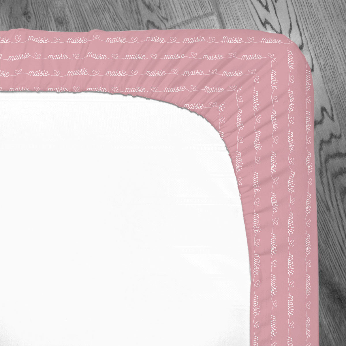 Personalized Crib Sheet | Simple and Sweet