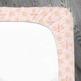 Personalized Crib Sheet | Sunny Daisies