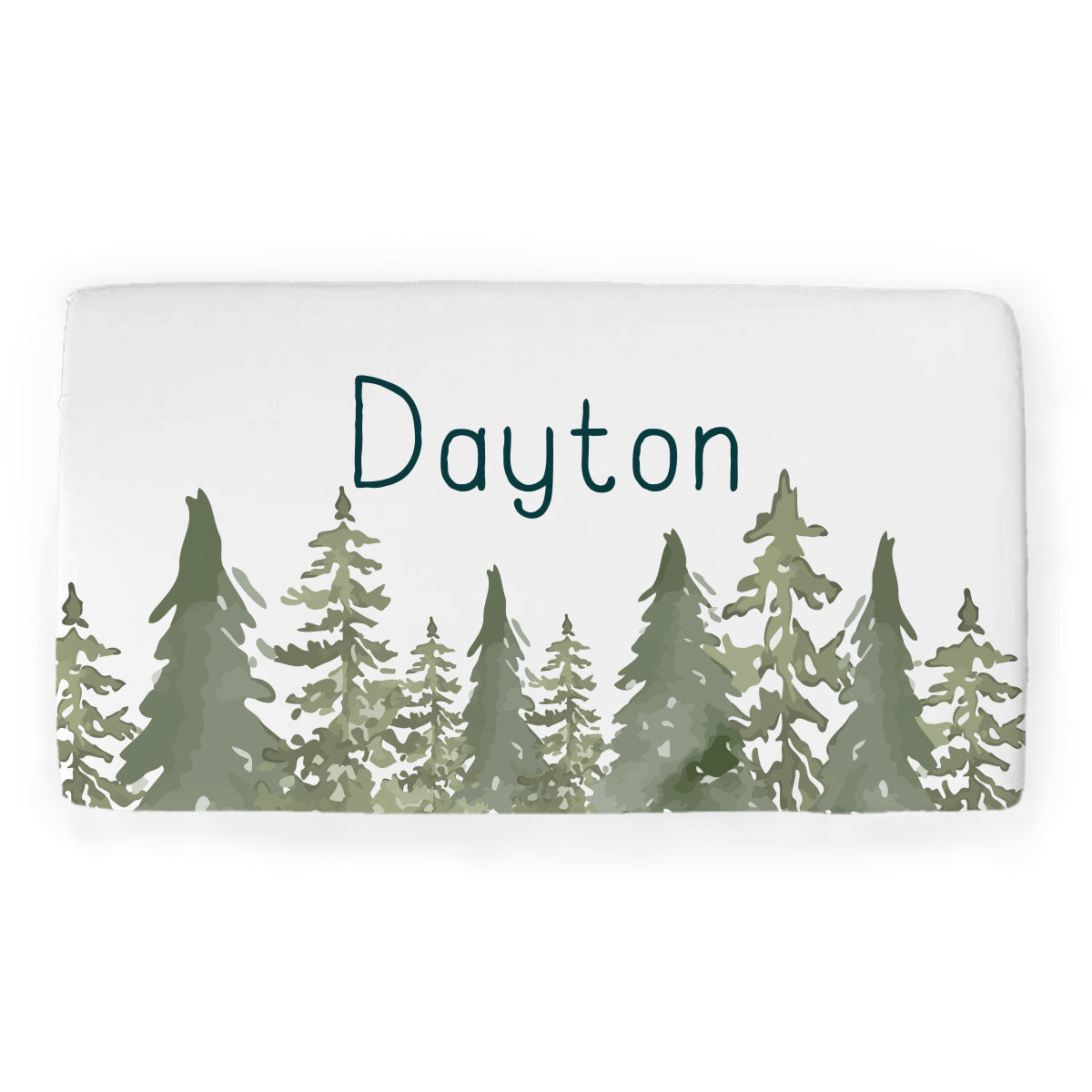 Personalized Crib Sheet | Ancient Woodland