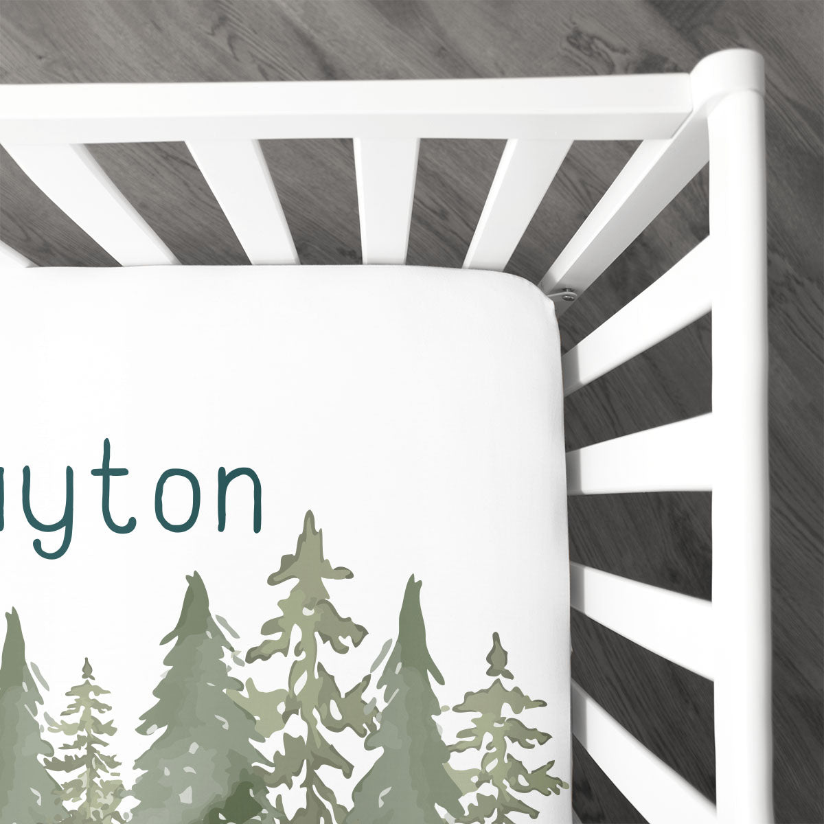 Personalized Changing Pad Cover | Ancient Woodland