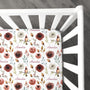 Personalized Crib Sheet | Autumn Bloom