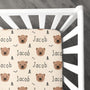 Personalized Crib Sheet | Bear Necessities