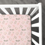 Personalized Crib Sheet | Country Floral