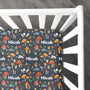 Personalized Crib Sheet | Enchanting Toadstools