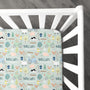 Personalized Crib Sheet | Farmyard