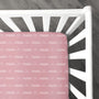 Personalized Crib Sheet | Simple and Sweet